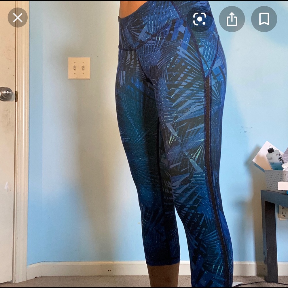 Active blue XXL Leggings